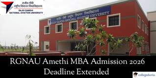 RGNAU Amethi MBA Admission 2026 Deadline Extended; Apply by April 30 @rgnau.ac.in